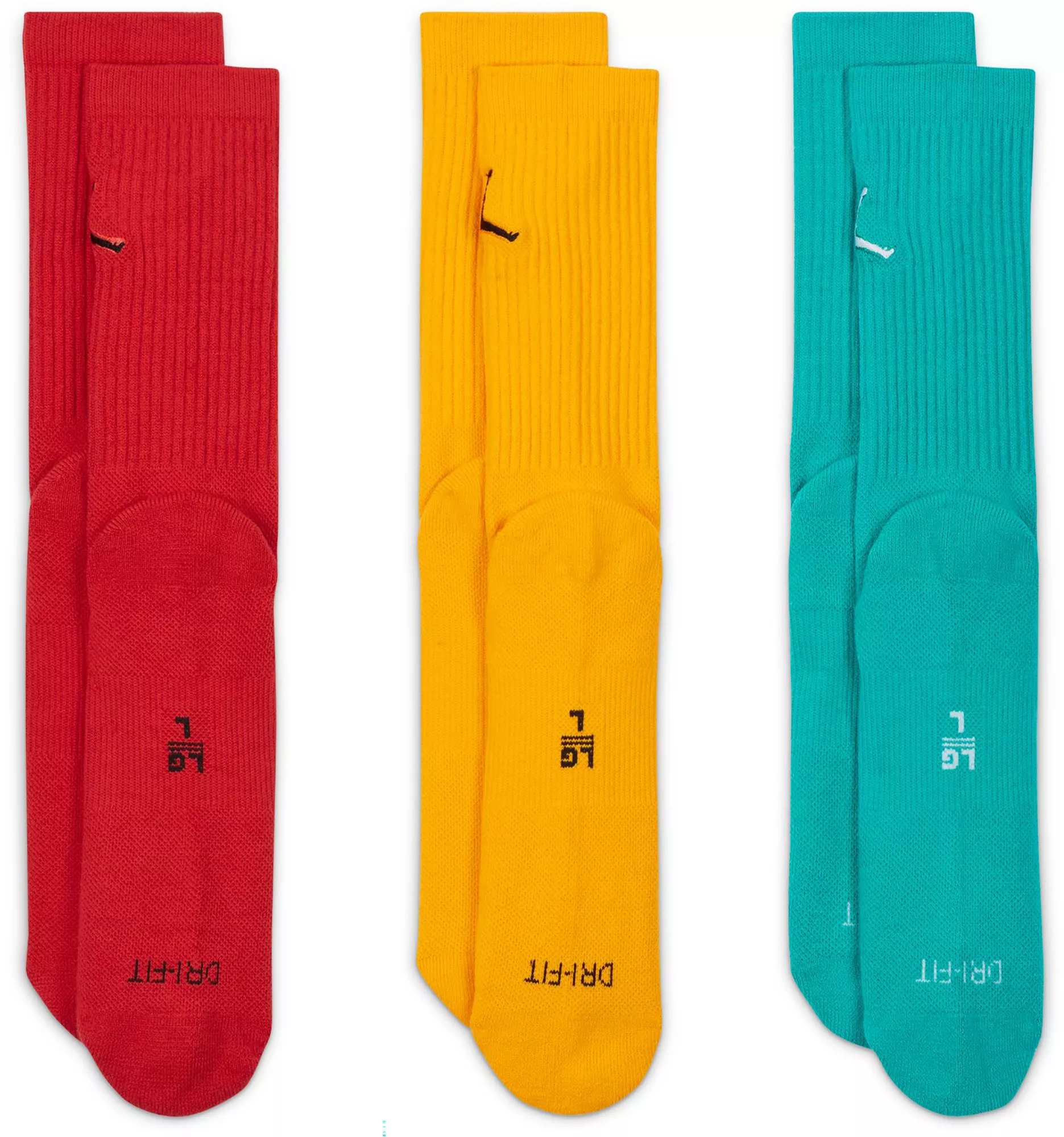 Jordan Everyday Max Unisex Crew Socks - 3 Pack 3 Jordan Everyday Max Unisex Crew Socks - 3 Pack - Image 3