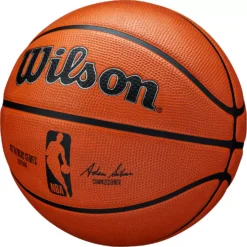 Wilson NBA Authentic Outdoor Official Basketball 29.5'' 12 Wilson NBA Authentic Outdoor Official Basketball 29.5'' -Basketball Style Shop WTB7300ID07 Brown AL