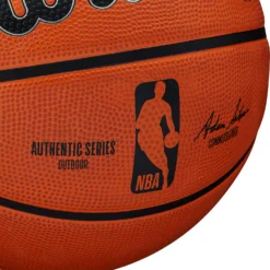 Wilson NBA Authentic Outdoor Official Basketball 29.5'' 16 Wilson NBA Authentic Outdoor Official Basketball 29.5'' -Basketball Style Shop WTB7300ID07 Brown DET