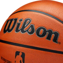 Wilson NBA Authentic Outdoor Official Basketball 29.5'' 17 Wilson NBA Authentic Outdoor Official Basketball 29.5'' -Basketball Style Shop WTB7300ID07 Brown DET alt1