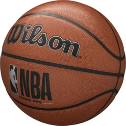 Wilson NBA Forge Pro Official Basketball -Basketball Style Shop WTB8000ID07 BrownSilverBlack AL