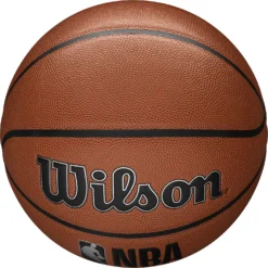 Wilson NBA Forge Pro Official Basketball -Basketball Style Shop WTB8000ID07 BrownSilverBlack TOP
